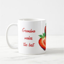 grandma makes coffee mugs