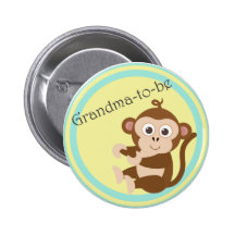 Grandma-to-be button