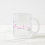 Grandma To Be (Pink Script) Mugs