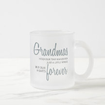 Grandmas Forever blue Coffee Mug