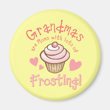 Grandma's Frosting Magnet