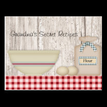 Grandma's Secret Recipes Recipe Card postcards