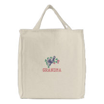 Grandmothers Peacock Embroidered Bag
