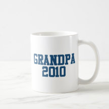 Grandpa 2010 coffee mug