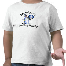 Grandpa's Bowling Buddy T Shirt