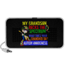 Grandson Rocks The Spectrum Autism iPod Speakers