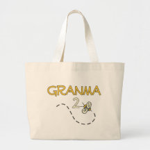 Granma 2 Bee Canvas Bag