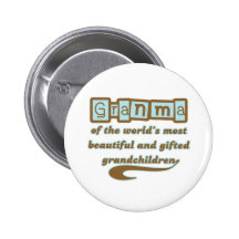 Granma of Gifted Grandchildren Pins