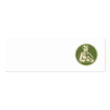 Granny Grandmother Cooking Mixing Bowl Business Card Templates