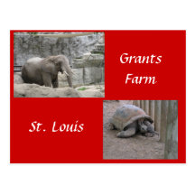Grants Farm Postcard