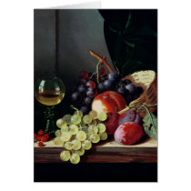 Grapes and plums cards