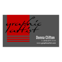 Graphic Artist Business Card