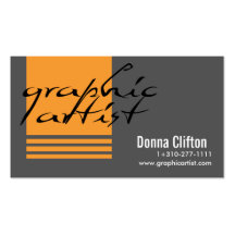 Graphic Artist Business Card Templates