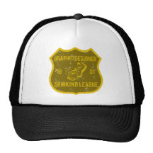 Graphic Designer Drinking League Mesh Hats