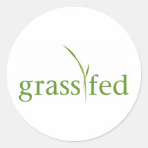 Grass Fed Sticker