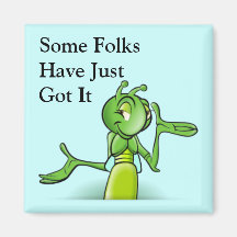Grasshopper Refrigerator Magnet
