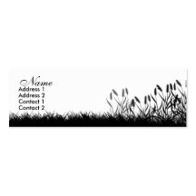 Grassy Profile Card Business Card Template