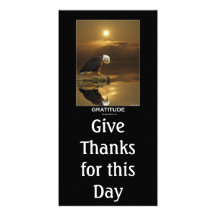 GRATITUDE ~ Inspirational Card Personalized Photo Card