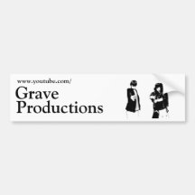 Grave Productions Bumper Sticker