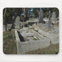 Graveyard Full Of Graves Mousepad