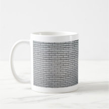 Gray Brick Wall Texture Mug