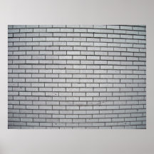 Gray Brick Wall Texture Posters