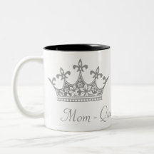 Gray Crown Mother's Custom Mug