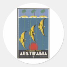 Great Barrier Reef Australia Stickers