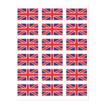 Great Britain Union Jack Flag  Postcard