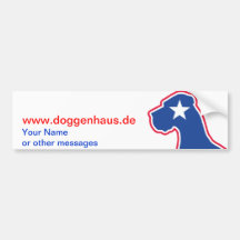 Great Dane breeder identity Bumper Stickers
