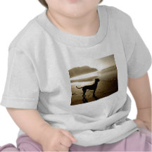 Great Dane Puppy Sunset Tshirt