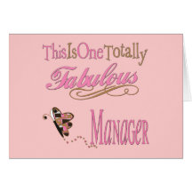 Great Gifts For Boss Greeting Card