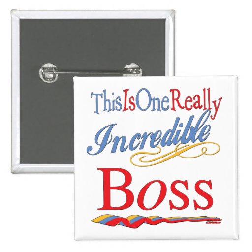 Great Gifts For Boss Pinback Button