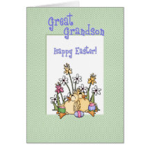 Great Grandson Easter Card