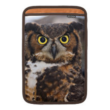 Great Horned Owl MacBook Sleeve