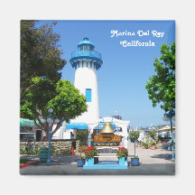 Great Marina Del Rey Magnet!