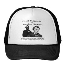 Great Moments in Zombie History Hats