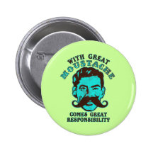 Great Moustache Pin
