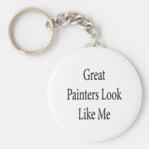 Great Painters Look Like Me Key Chains