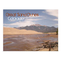 Great Sand Dunes Colorado postcard