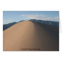 Great Sand Dunes Greeting Cards