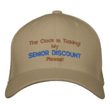 GREAT  SENIOR  MOMENTS EMBROIDERED HAT