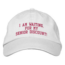 GREAT  SENIOR  MOMENTS EMBROIDERED HATS