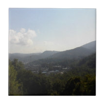 Great Smoky Mountains Ceramic Tile