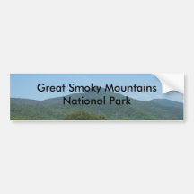 Great Smoky Mountains National Park Bumper Stickers