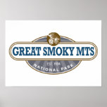 Great Smoky Mountains National Park Poster