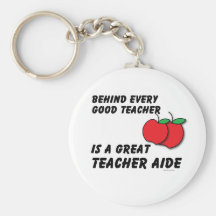 Great Teacher Aide Keychain