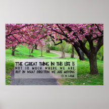 Great Thing In Life Motivational Poster