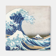 Great Wave Hokusai 葛飾北斎の神奈川沖浪裏 Magnets