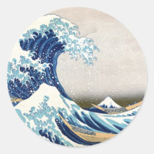 Great Wave Hokusai 葛飾北斎の神奈川沖浪裏 Stickers